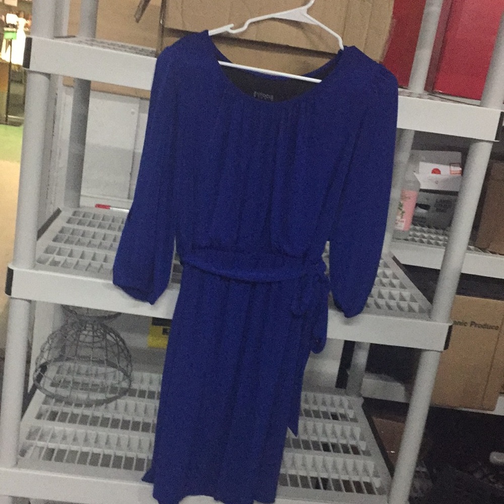 Royal blue dress size 14